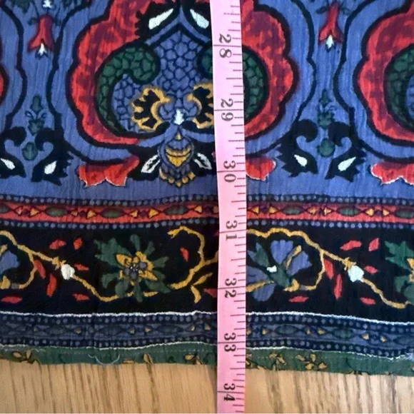 Orvis Colorful Patterned Maxi Skirt - Picture 5 of 6